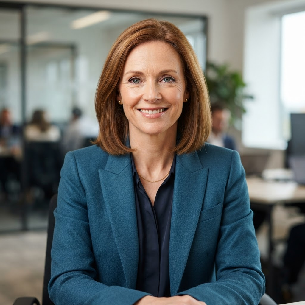 Portrait of Maria Callahan, P&C agency principal
